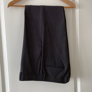 Calvin Klein Sz 33 Charcoal Gray Dress Pants EUC